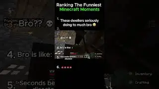 Top 6 Most Funniest Minecraft Scary Moments