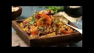 Mangalorean Style Prawn Biryani | Shrimp Biryani | Tasty Prawn Biryani Recipe by Preetha