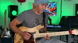 Lorenzo Gusinu shuffle blues jam with the one and only Greg Howe