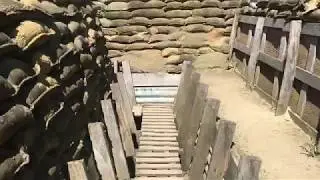 WW1 Trench System ZONNEBEKE CHATEAU