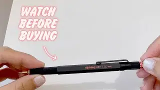 Quick Look at the Rotring 800 Mechanical Pencil