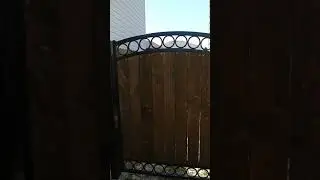 Pedestrian gate .