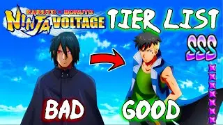 New Top Tier List For Support In NxB Ninja Voltage! Sasuke (Vs Jigen) Best In Game?!?!