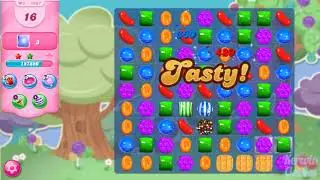 Candy Crush Saga Level 1367 - No Boosters ★★★