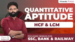 HCF & LCM | Quantitative Aptitude | Foundation Class | For SSC,BANK,Railway Exams | RijinSir
