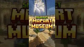New Mapart Museum Released! Post your favorite maparts now! 🗺️🎨 #minecraft #snailcraft #server