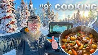 Приготовление рагу при температуре -9&deg;C: испытание на выживание на морозном пикнике!