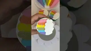 Rainbow Cupcake with a Cloud ☁️🌈 | First Day of Summer + Pride Month Treat