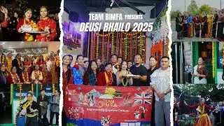 Deusi Bhailo 2025 in London UK | Team BIMFA | Nepali Tihar Celebration Abroad