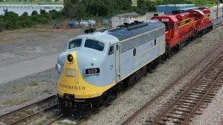 Clinchfield 800 leaves Florida bound for Tennessee filmed entirely in 4K.
