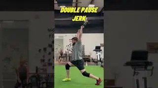 Double Pause Jerk: WEIGHTLIFTING 101 Exercise Demo #weightlifting101  #olympicweightlifting #WL101