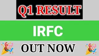 IRFC Q1 Results 🥳 IRFC Q1 Results 2026 🎉 IRFC share latest news 😍 IRFC share news today 😔 IRFC Share