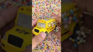 Hunting Toys for yellow school bus #toys #huntingmainan #huntingtoys