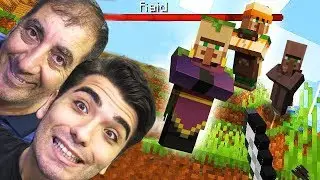 MİNECRAFT'ta MC YARALI İLE KÖYLÜLERE SALDIRDIK !! - Bölüm 6