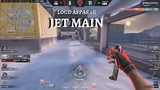 LOUD aspas 4K Against FNATIC | VCT LOCK//IN Grand Final | #vctlockin