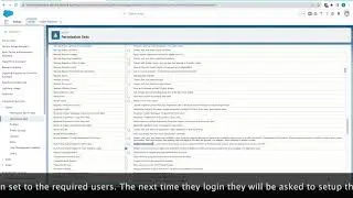 Turning on MFA requirements