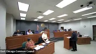East Chicago Common Council Meeting 09 24 25