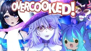 A GRAND COLAB DE OVERCOOOKED COM @gatopretonline759 @Eeiris @emikotonee
