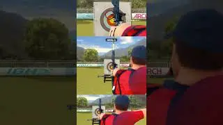Archery King Double Bullseye! 🎯 Back to Back Perfect 10s  Short Gameplay Highlight