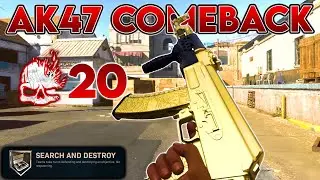 BEST Search And Destroy Class Modern Warfare !!! (This AK-47 Comeback Is CRAZY) - CoD MW SnD