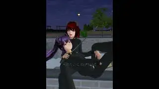 Duo Mata merah bersatu ☠️ |||With:@Justx.Dennaa || #fypシ #sakuraschoolsimulator #jedagjedugsakura