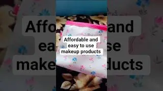 Affordable and easy to use makeup products #makeup #makebetterreels #makeuplover #easymakeup