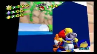 Super Mario Sunshine (SMS) glitch - Out of Delfino Plaza *with* Yoshi