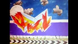 quelque graffiti sur papier