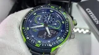 Citizen Men's Promaster SST World Time Chrono Analog Digital Watch JW013808L
