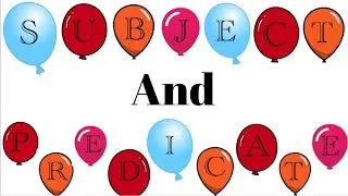 Grammar ll Subject and Predicate ll For Primary classes ll @R 'S Study  