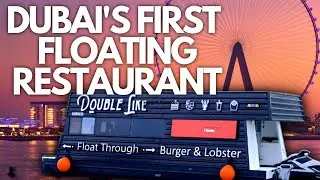 Dubai's FIRST EVER Floating Restaurant | FIRST LOOK #dubai #dubailife #dubaicity