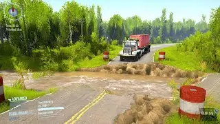 Watch How Epic Chaos Start Without Warning - Spintires Mudrunner 2018