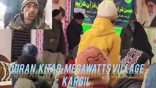 Quran kitab megawatts village kargil
