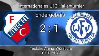 U13: FC Utrecht - W&uuml;rzburger FV 04