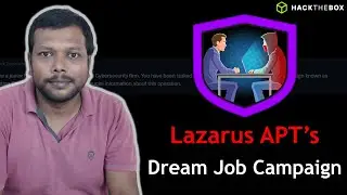 🧑&zwj;💻 Dream Job Campaign by Lazarus APT | Threat Intelligence - #HackTheBox  #Sherlock🕵️