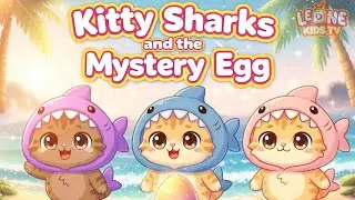 Kitty Sharks & the Mystery Egg 🥚🦈 | Kids Song