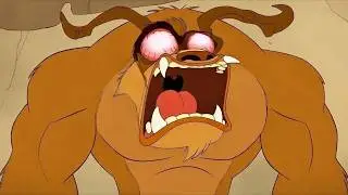 Beauty and the Beast but it's ruined by AI