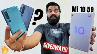 Xiaomi Mi 10 Unboxing First Look The Real Flagship Killer Giveaway 108MPisHere🔥🔥🔥