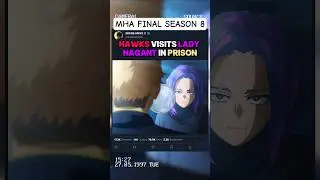 HAWKS REND VISITE &Agrave; LADY NAGANT EN PRISON | #myheroacademia #edit #amv #mha #anime #mangaedit