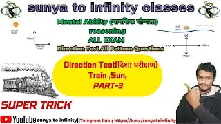 Direction-Test Reasoning Basic Concept PART-3 || दिशा परीक्षण  in hindi || BY Chandrashekhar