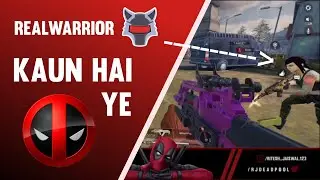 REALWARRIOR vs RJDEADPOOL 😅 | REALWARRIOR CUSTOM | CALL OF DUTY MOBILE | RJDEADPOOL | K20 PRO