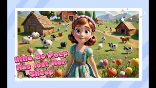 ( Little Bo Peep Has Lost Her Sheep! 🐑 |MemoKids| Kids Songs| Animals for Kids) #labubu
