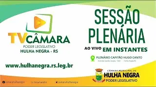 Sessão Ordinária 13 de novembro de 2025 - Poder Legislativo Hulha Negra - RS