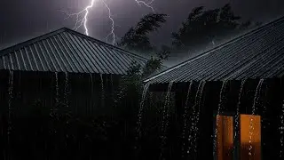 Heavy Rain & Rolling Thunder for Deep Sleep & Full Night Relaxation #56