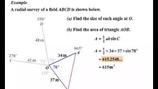 Year 11 and 12 General Maths - Compass Radial Surveys