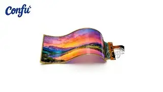 6 Inch 1440x2880 Flexile Screen AMOLED 2K Bendable Rollable Display High Resolution PPI Panel China