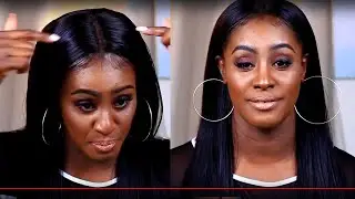 Elva Hair Wigs Straight 360 Lace Wig