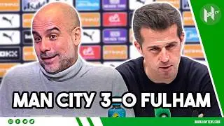 LIVE | Man City 3-0 Fulham | Pep Guardiola and Marco Silva