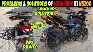 Bajaj Ns200 : 1100 Km Long Ride Problems & Solutions 