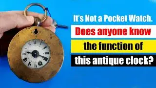 Do You Know What This Antique Clock Was Used For?